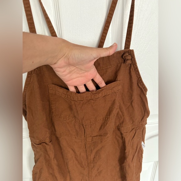 Old Navy Brown Overalls size M - Picture 4 of 7